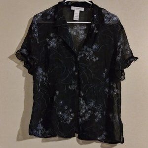 Sagharbor blouse size xl